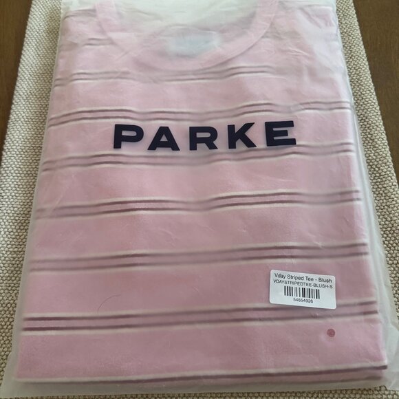 PARKE Tops - PARKE Striped T-Shirt - Sweetheart Stripe